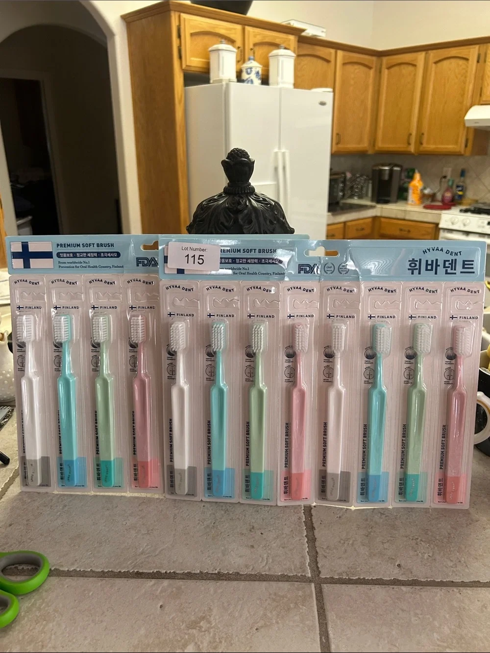 Premium Soft Brush Toothbrushes - Pastel Multi-Color Set 2 Sets Of 8